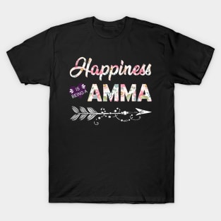 Happiness Is Being A Amma T-Shirt